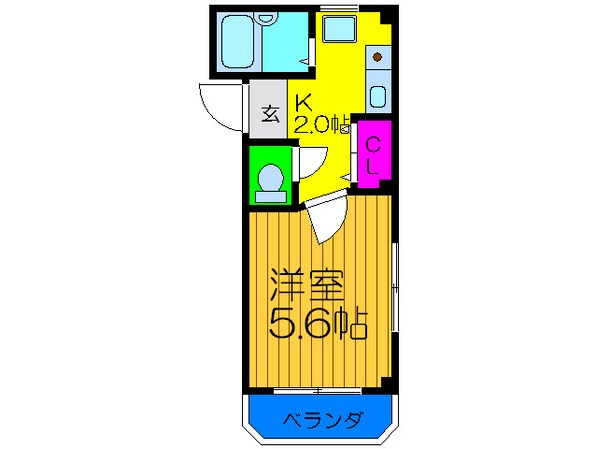 サンハイツの物件間取画像